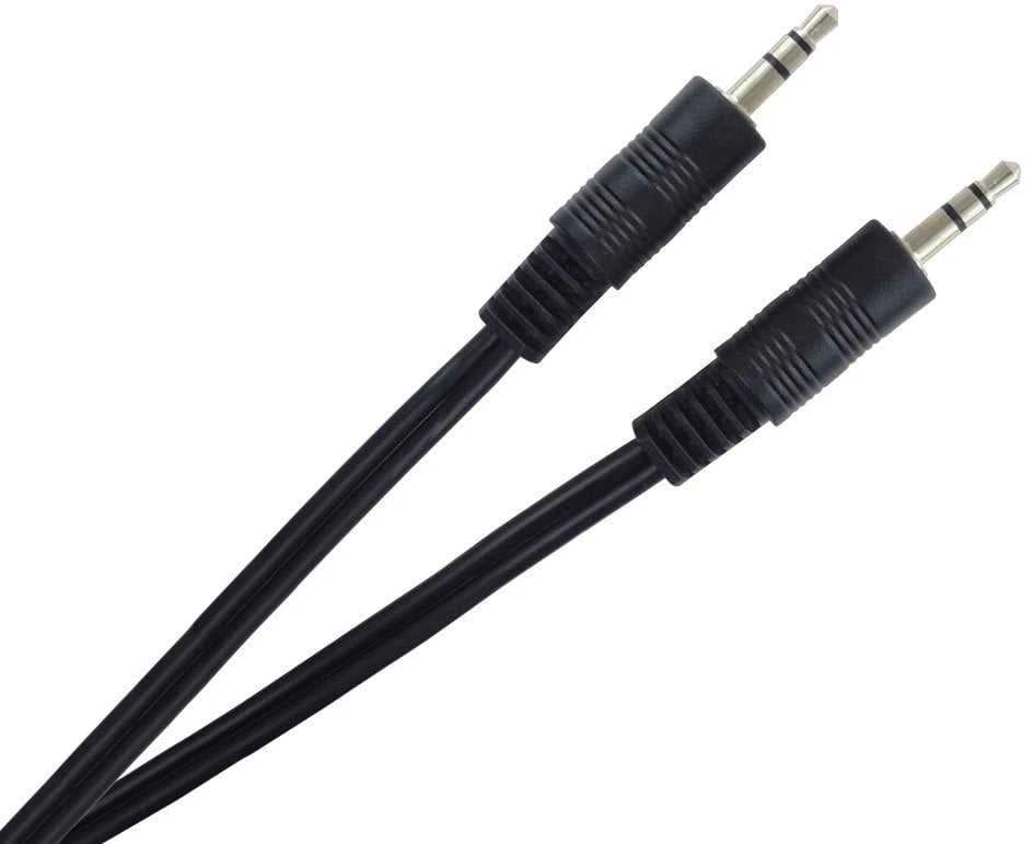 Kabelis PremiumCord Jack 3,5mm - Jack 3,5mm 3m juoda (kjackmm3)