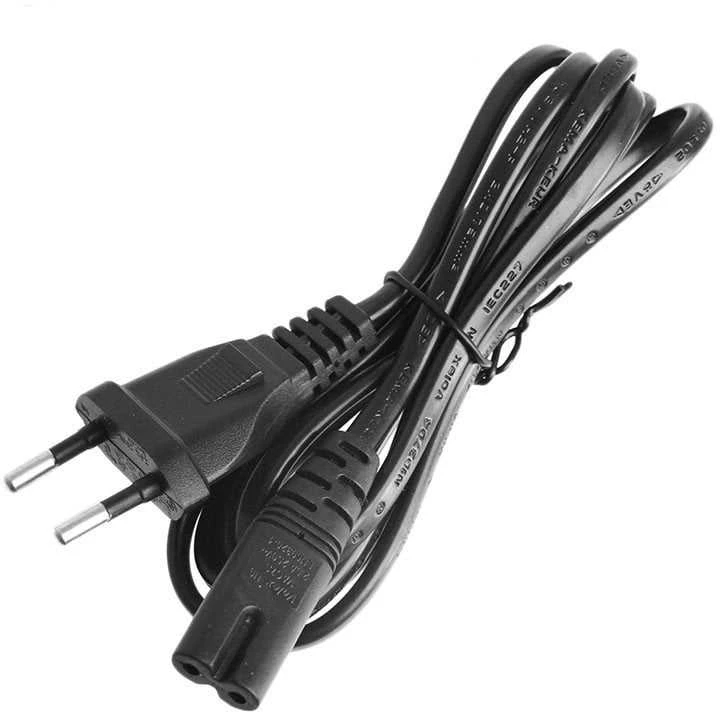 Gembird Cablexpert | Maitinimo laidas (C7), patvirtintas VDE | PC-184-075-1.8M | Juodas | CEE 7/16 į C7