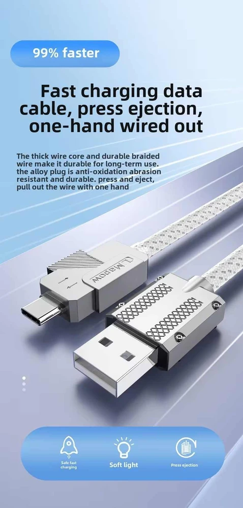 PremiumCord ku31co2 - 2 metrų USB-C laidas
