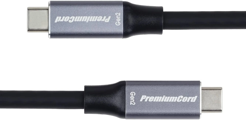 PremiumCord ku31cr5 - Juodas USB-C Cable, 5 m
