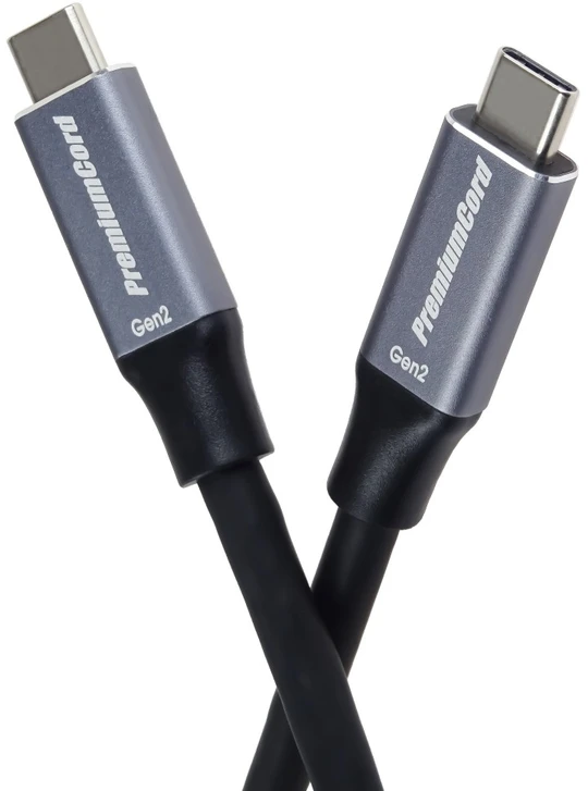 PremiumCord ku31cr5 - Juodas USB-C Cable, 5 m