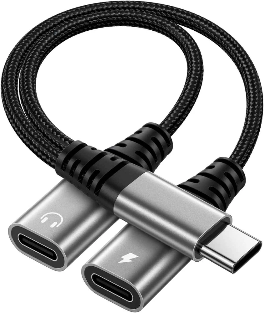 PremiumCord ku31zvuk06 - 2-in-1 USB-C Adapteris