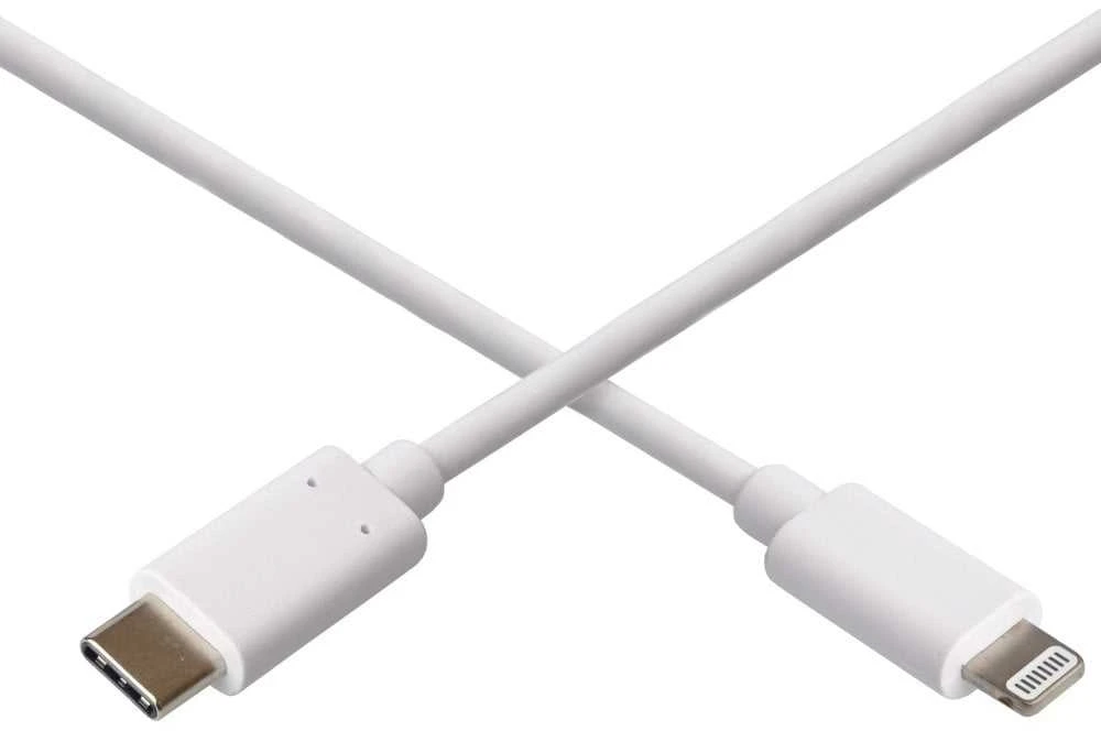 „PremiumCord USB-C“ – žaibo kabelis, 0,5 m baltas (kipod52)