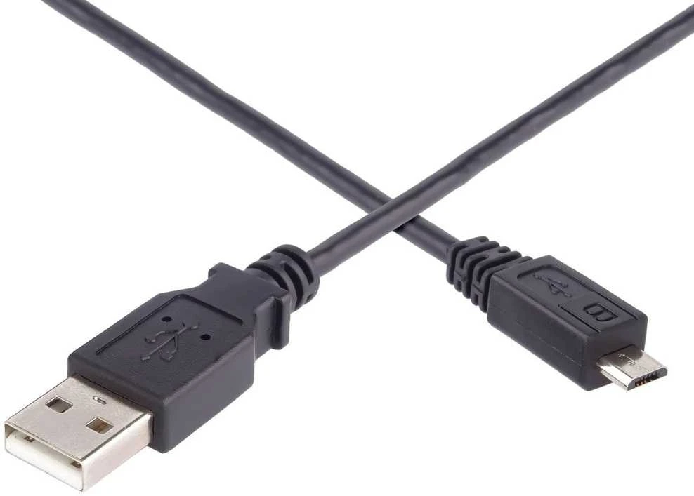 PremiumCord Micro USB laidas 0,75 m