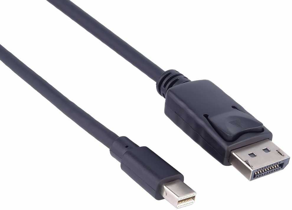 Kabelis PremiumCord DisplayPort Mini – DisplayPort 2m juodas (kport2-02)