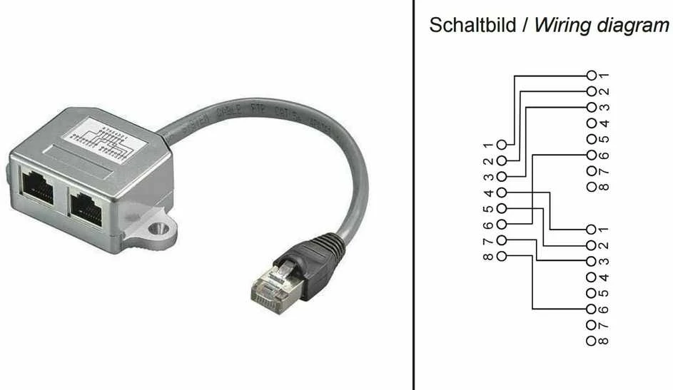 „PremiumCord“ modulinis RJ45 2 prievadų 10/100Base-T