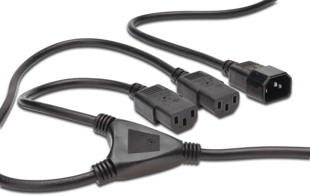 PremiumCord PREMIUMCORD c13 1xM / 2xF maitinimo laidas - kpsy