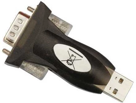Adapteris USB PremiumCord USB-A - RS-232 Juodas (ku2-232a)