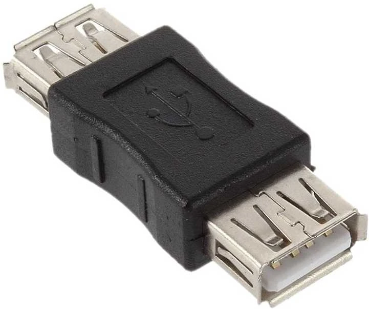 Adapteris USB PremiumCord USB-A - USB-A Baltas (kur-4)