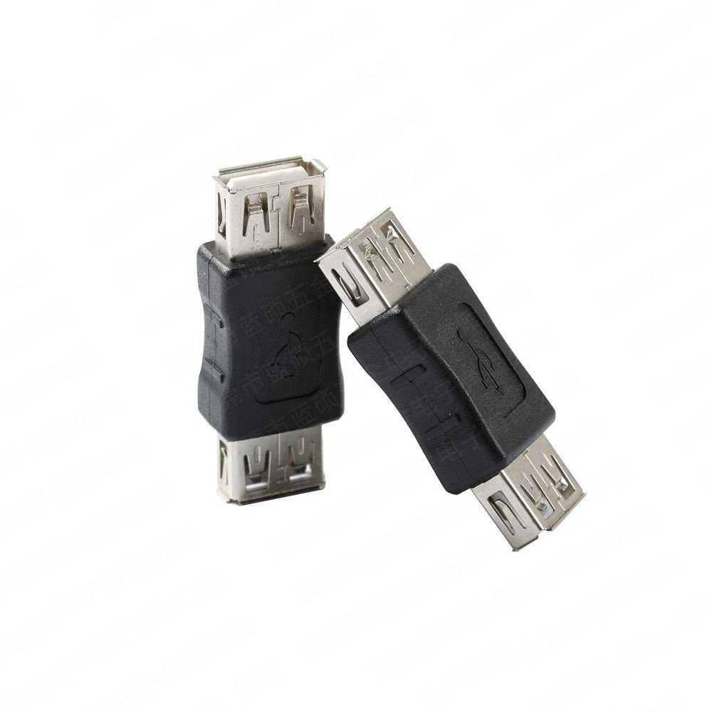Adapteris USB PremiumCord USB-A - USB-A Baltas (kur-4)