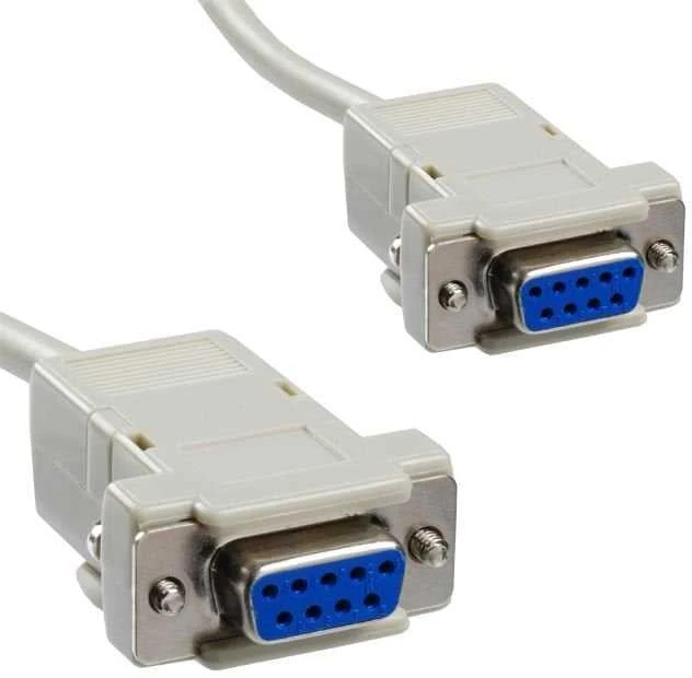 PremiumCord DB-9 - DB-9, 5m, baltas (kls2-1 / 5)