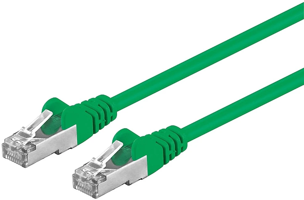 PREMIUMCORD Patch kabelis CAT6a S-FTP, RJ45-RJ45, AWG 26/7 3m žalia
