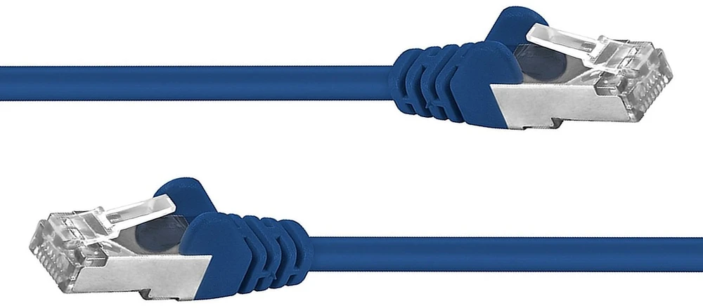 PremiumCord PREMIUMCORD Patch kabelis CAT6a S-FTP, RJ45-RJ45, AWG 26/7 3m mėlynas