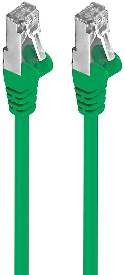 PREMIUMCORD Patch kabelis CAT6a S-FTP, RJ45-RJ45, AWG 26/7 3m žalia