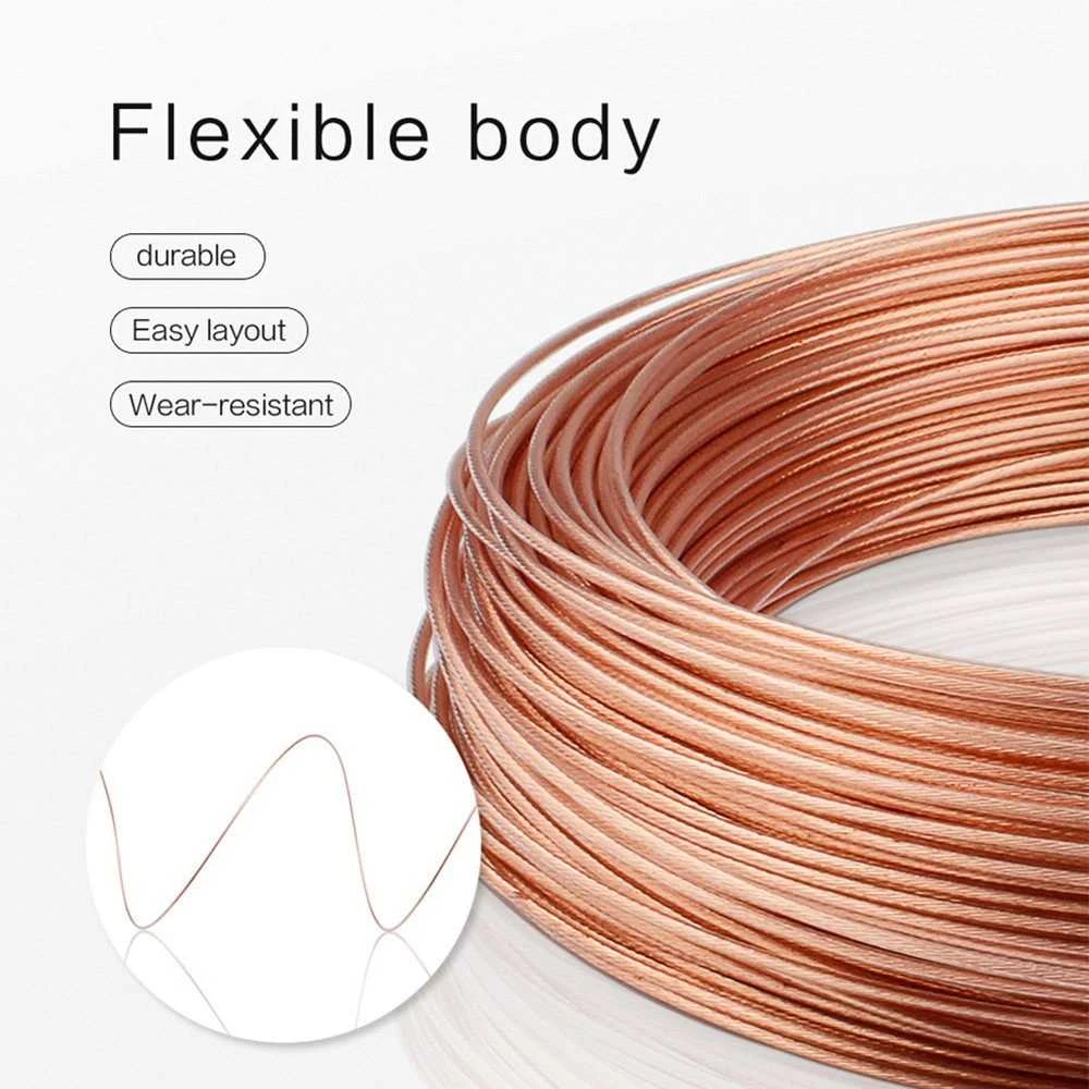 „PremiumCord“ garsiakalbių komplektų prijungimo laidai, 100 % vario, 2 x 1,5 mm, 10 m