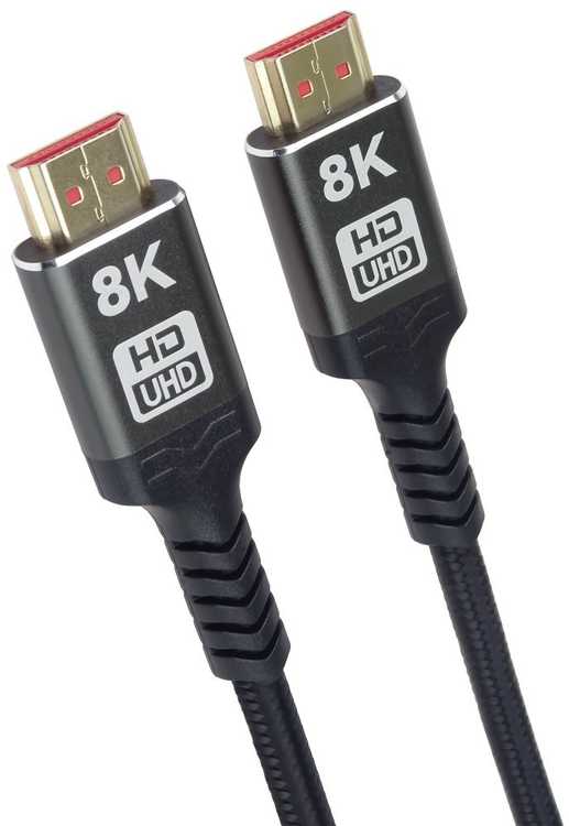 PremiumCord ULTRA HDMI 2.1 High Speed + Ethernet cable 8K@60Hz, auksinis plated 9m