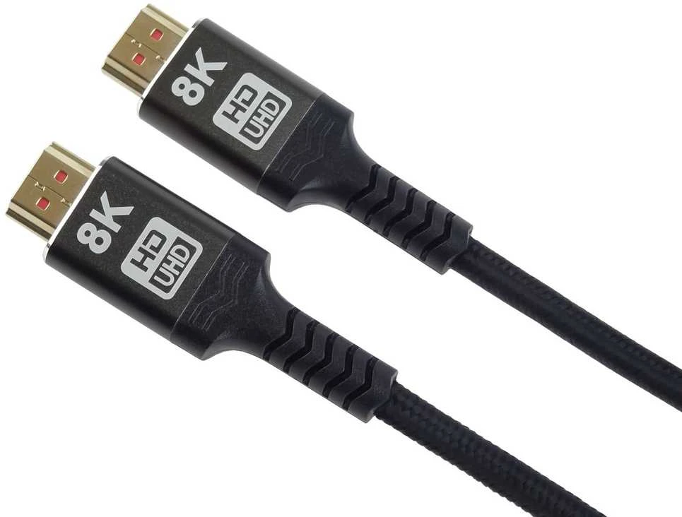 HDMI 2.1 laido antgaliai su 8K UHD ženklinimu