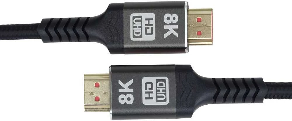 PremiumCord HDMI 2.1 kabelis su 8K UHD jungčių antgaliais