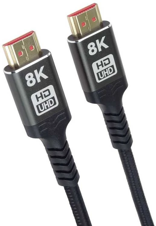 „PremiumCord ULTRA HDMI 2.1 High Speed + Ethernet“ kabelis, 8K@60Hz, paauksuotas, 3 m