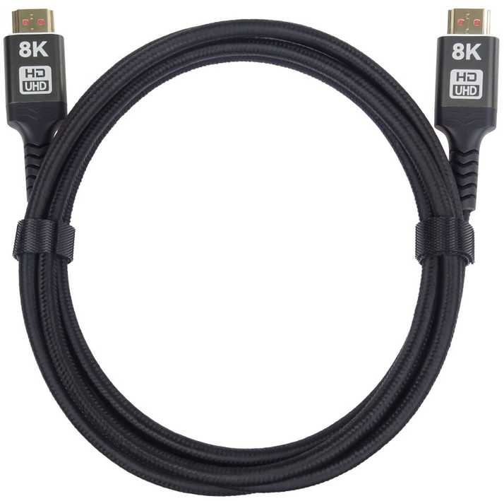 PremiumCord ULTRA HDMI 2.1 High Speed + Ethernet cable 8K@60Hz, auksinis plated 9m