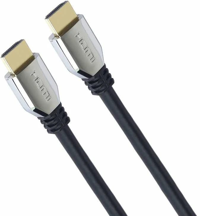 PremiumCord HDMI 2.1 laidas su metaliniais korpusais