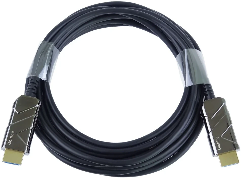 PremiumCord itin didelio greičio HDMI 2.1 optinio pluošto kabelis 8K@60Hz, paauksuotas, 3 m