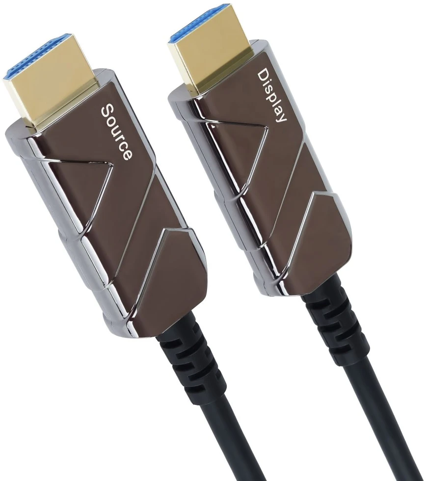 PremiumCord Ultra High Speed HDMI 2.1 Optical Fiber Cable 8K@60Hz, Gold-Plated, 3 m