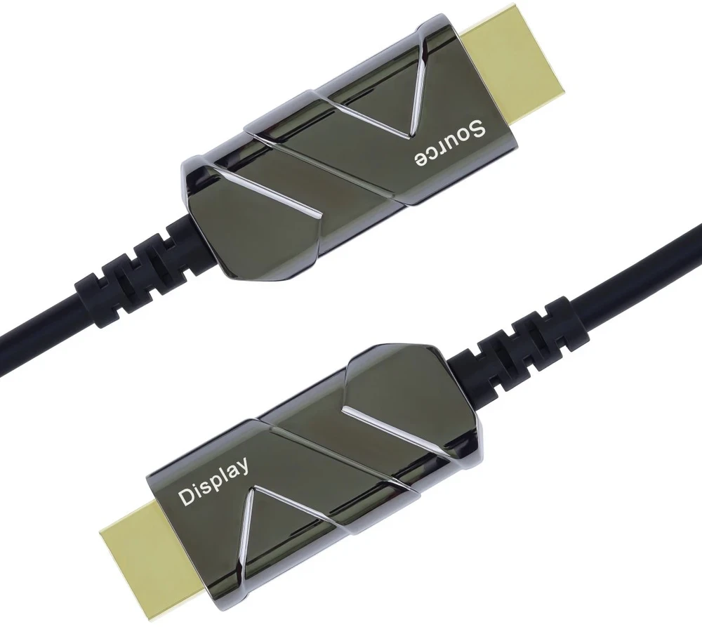 PremiumCord itin didelio greičio HDMI 2.1 optinio pluošto kabelis 8K@60Hz, paauksuotas, 3 m