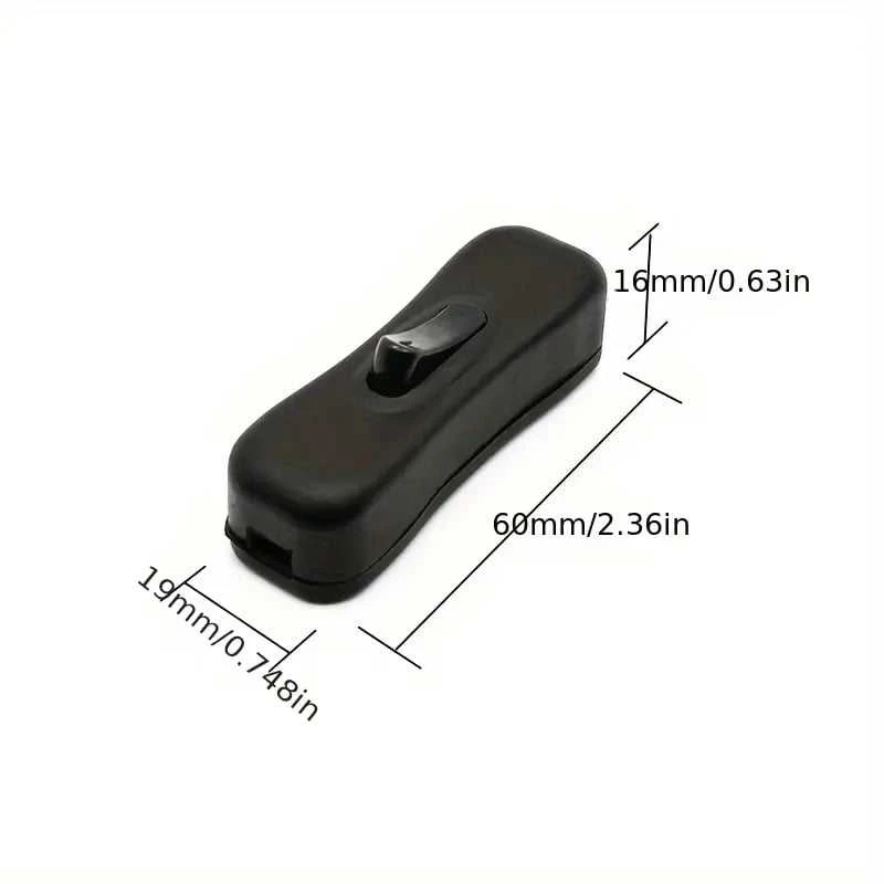 PREMIUMCORD USB 2.0 prailginimo laidas su įjungimo/išjungimo jungikliu, 1 m, juodas