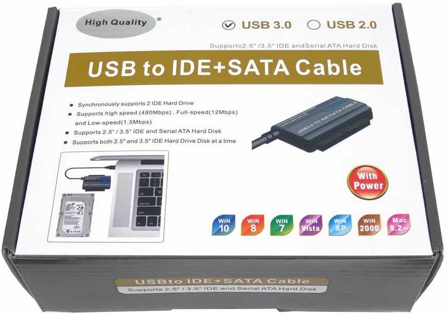 „PremiumCord“ USB 3.0 dėklas – SATA / IDE („ku3ides5“)
