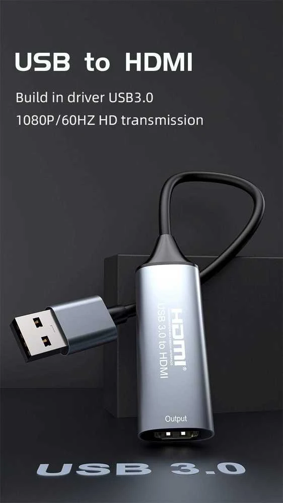 „PremiumCord“ USB 3.0–HDMI adapteris, FULL HD 1080p