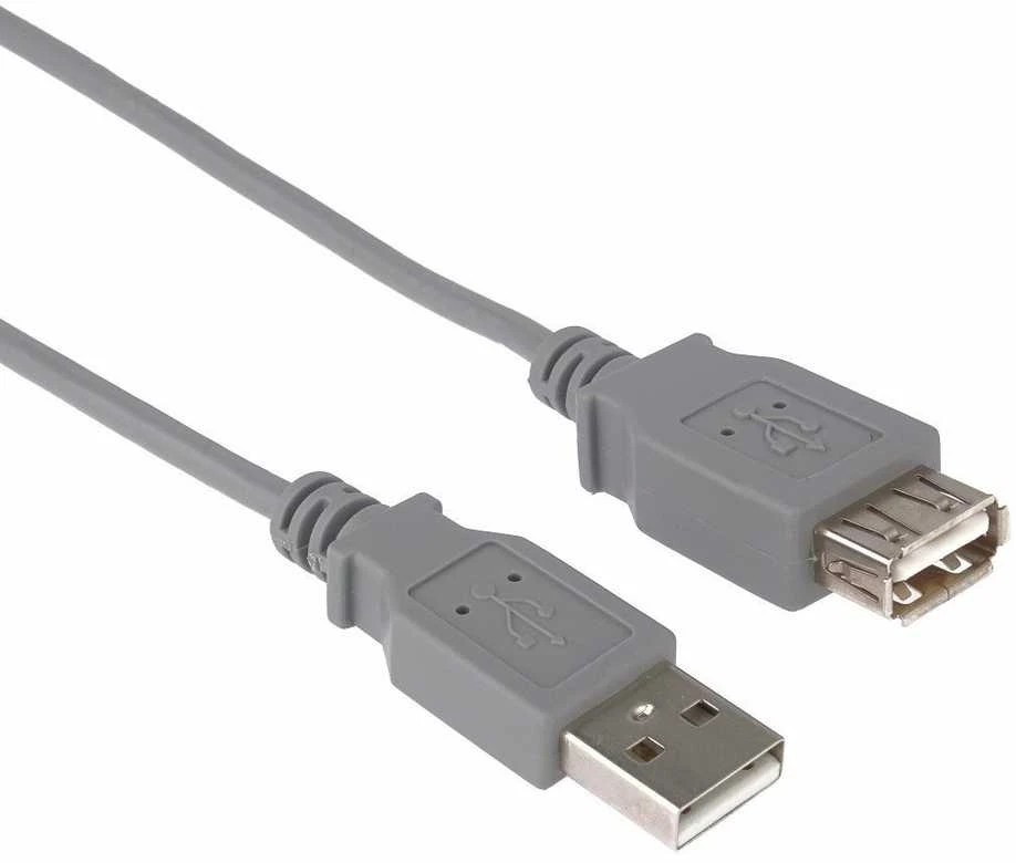Kabelis USB PremiumCord USB-A - USB-A 1 m Juodas (kupaa1bk)