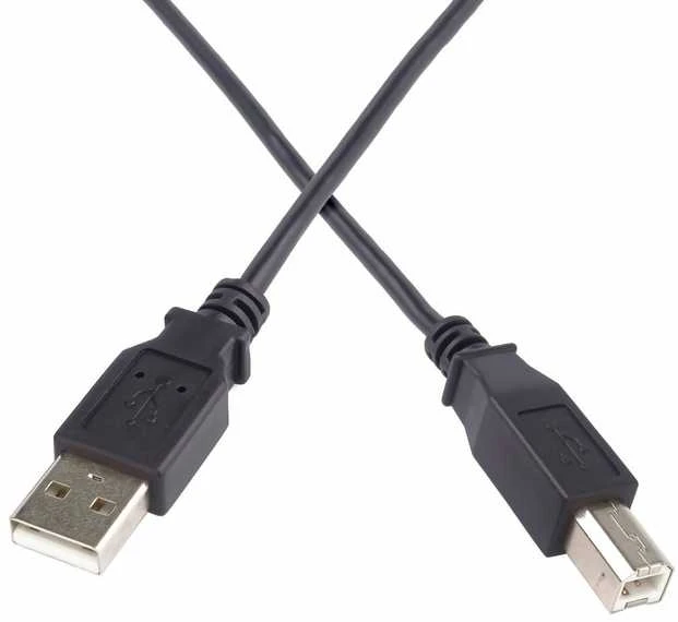 Kabelis USB PremiumCord USB-A - USB-B 3 m Juodas (ku2ab3bk)