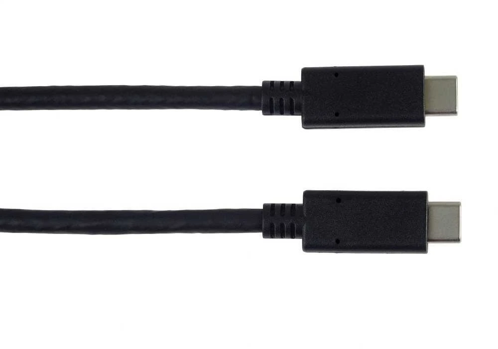 Kabelis USB PremiumCord USB-C - USB-C 0.5 m Juodas (ku31ch05bk)