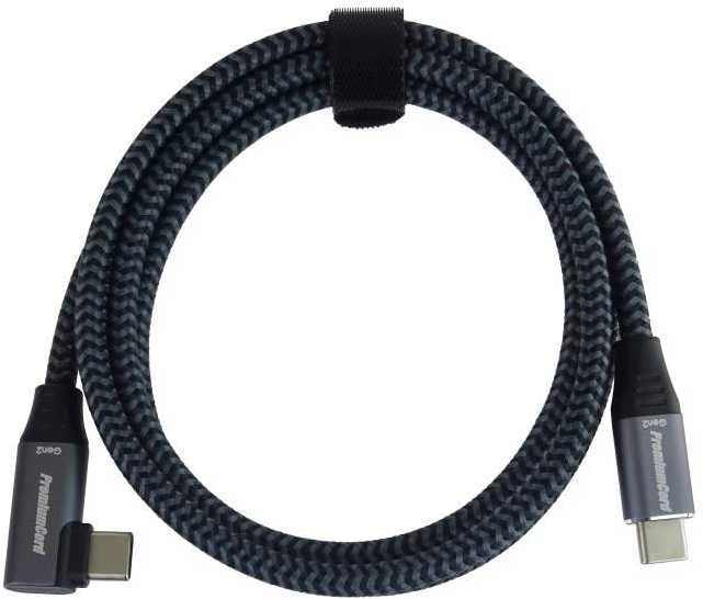 Kabelis USB PremiumCord USB-C - USB-C 1 m raudona-mėlyna (ku31cu1)