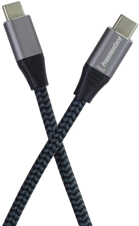 Kabelis USB PremiumCord USB-C - USB-C 3 m Pilka (ku31cr3)