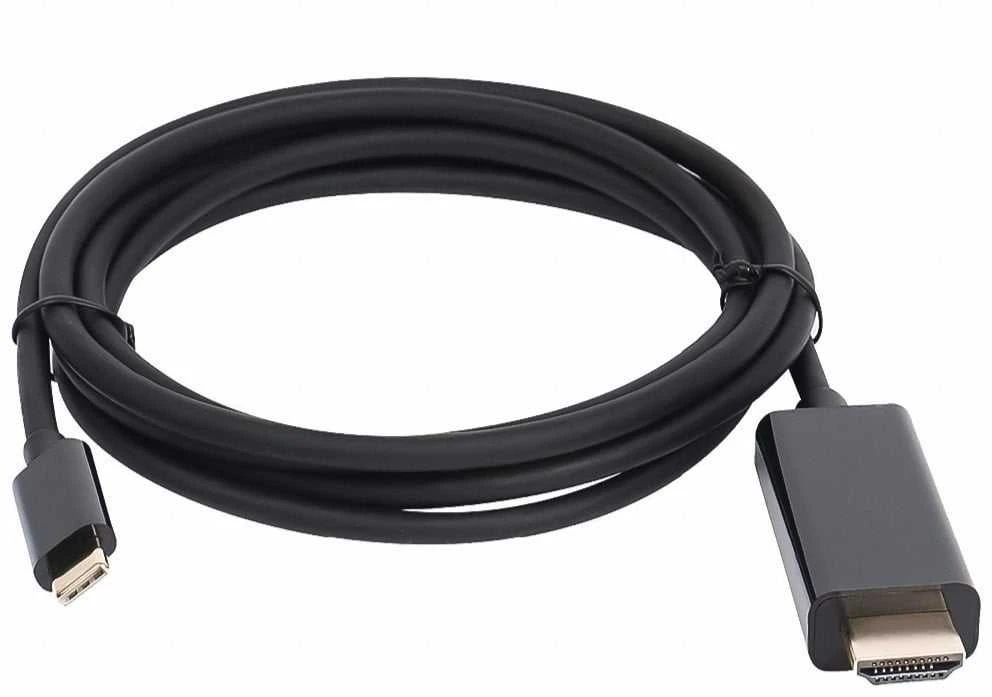 „PremiumCord“ kabelis iš USB-C į HDMI 2 m raiška 4K*2K@60Hz FULL HD 1080p