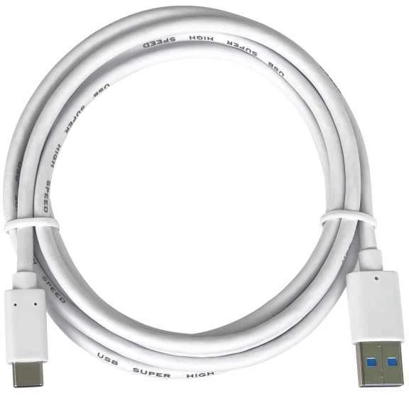 Kabelis USB PremiumCord USB-A - USB-C 2 m Baltas (ku31ck2w)