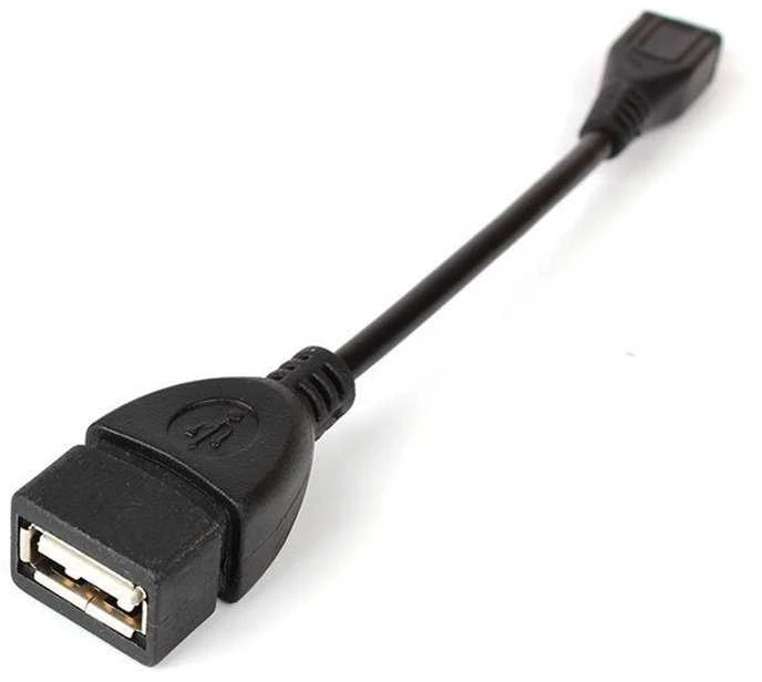 USB adapteris PremiumCord microUSB - USB Juodas (kur- 14)