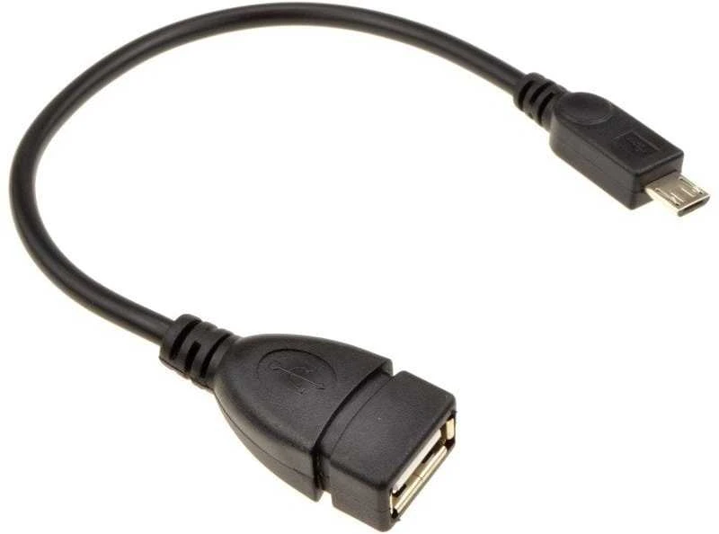 USB adapteris PremiumCord microUSB - USB Juodas (kur- 14)