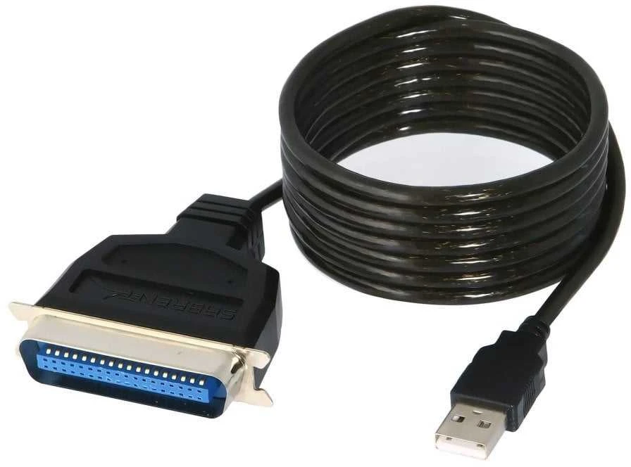 GEMBIRD CUM360 Gembird USB į Bitronics konverteris USB A kištukas / C36M 6 pėdų kabelis