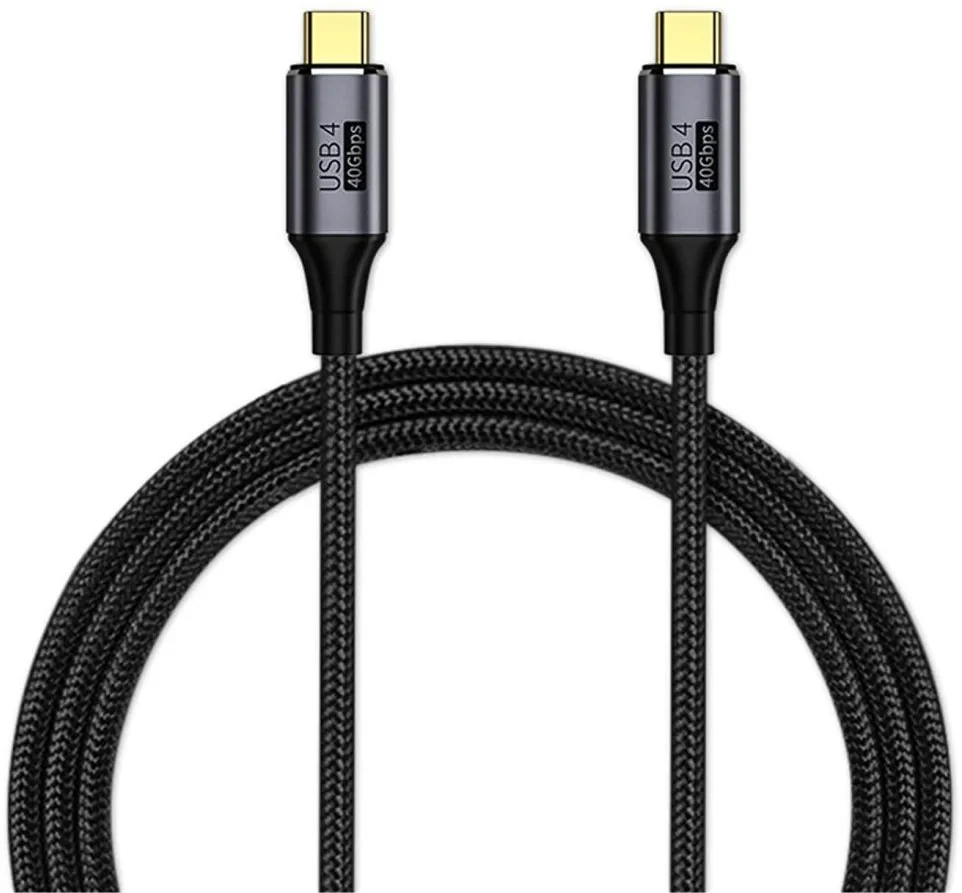 Kabelis USB PremiumCord USB-C - USB-C 1.2 m Juodas (ku4cr12)