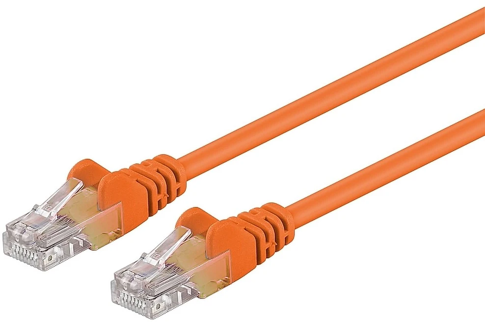 PremiumCord Patch kabelis UTP RJ45-RJ45 CAT6 10m oranžinis