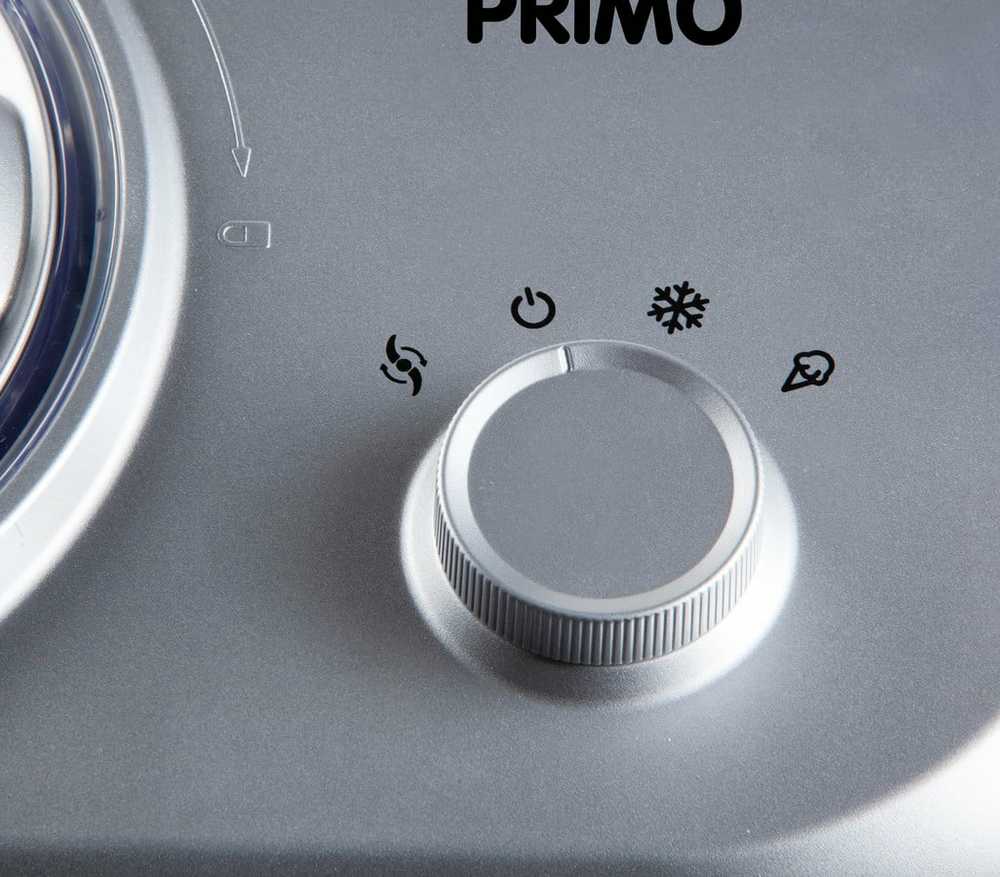 PRIMO PR406IM ledų gaminimo aparatas su kompresoriumi, sidabrinis