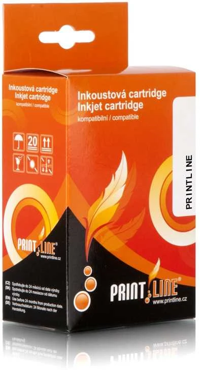 PRINTLINE Canon CLI-551XL, žydra, lustinė