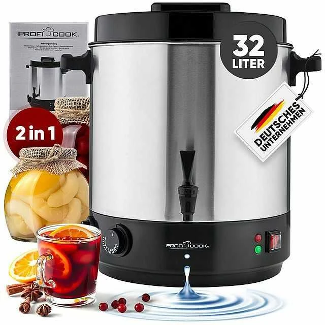 ProfiCook PC-EKA 1283 konservavimo puodas su kraneliu