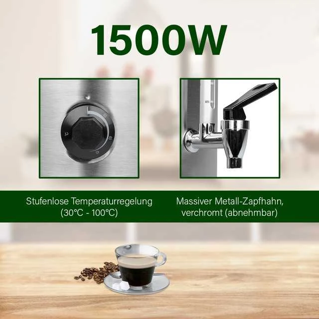 Profi Cook Karštų gėrimų puodas Proficook PC-HGA1111, 16l