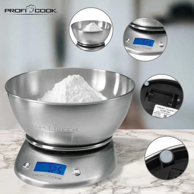 Virtuvinės svarstyklės ProfiCook PC-KW 1040