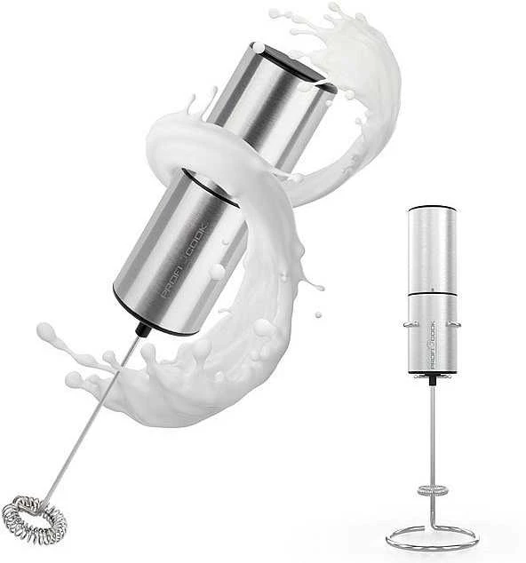 Clatronic PROFI COOK Milchaufschäumer PC-MS 1273, sidabrinis 13.000 U/min, leichte Reinigung, Edelstahlgehäuse - 1 vnt. (501273)