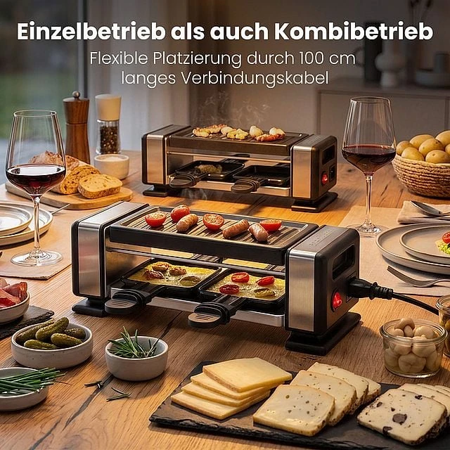 Profi Cook Elektrinis grilius ProfiCook Proficook PC-RG 1324 Raclette-Grilis